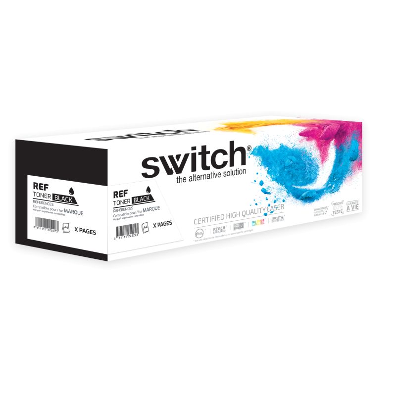 Kyocera Mita TK-160 - SWITCH Toner équivalent à 1T02LY0NL0, TK-160 - Black