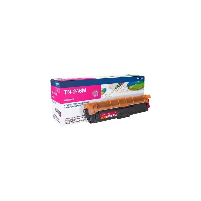 Brother TN-246M - Originaltoner  TN-246 - Magenta