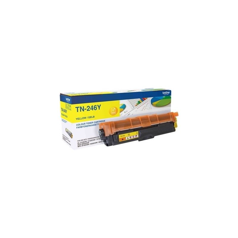 Brother TN-246Y - Originaltoner  TN-246 - Yellow