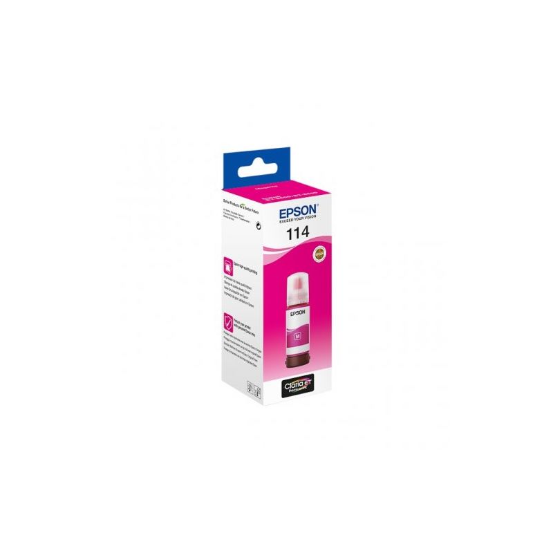 Epson 114 - C13T07B340 Original ink bottle - Magenta