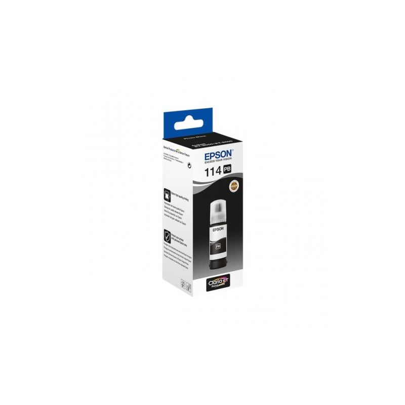 Epson 114 - C13T07B14 Original ink bottle - Photo Black