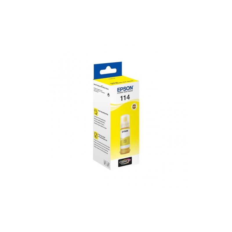 Epson 114 - Flacon d'encre original C13T07B440 - Yellow