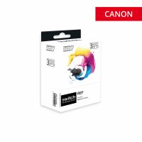 Canon 575XL/576XL - SWITCH Pack x2 jet d'encre 'Ink Level' équivalent à PG575XL, 5437C001 - Black