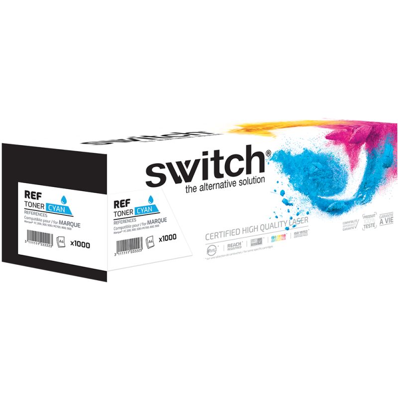 Canon 064H -SWITCH Toner  équivalent à 064H, 4936C001 - Cyan