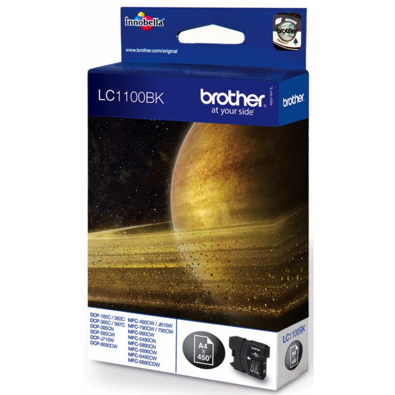 Brother 1100 - LC1100B original inkjet cartridge - Black