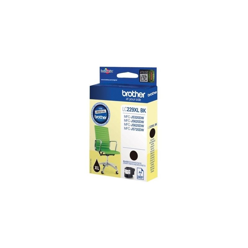 Brother 229XLBK - LC229XLBK original inkjet cartridge - Black