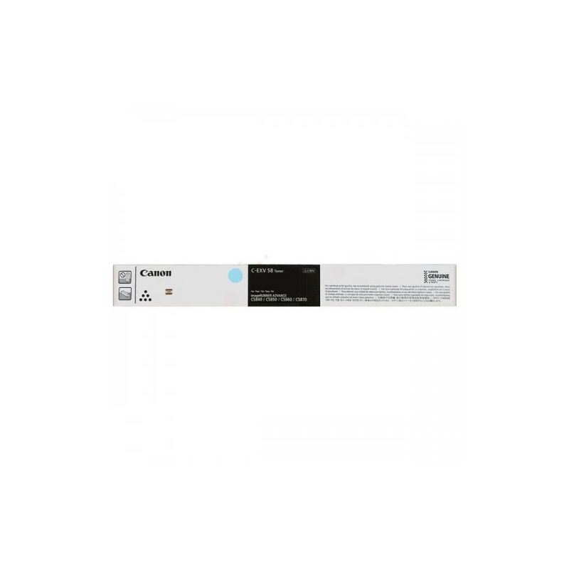 Canon EXV58 - Toner original 3764C002 - Cyan