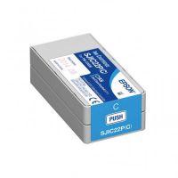 Epson SJIC22P(C) - C33S020602, SJIC22P(C) original inkjet cartridge - Cyan