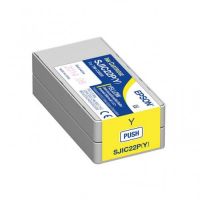 Epson SJIC22P(Y) - C33S020604, SJIC22P(Y) original inkjet cartridge - Yellow