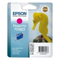 Epson T0483 - Cartucho de inyección de tinta original C13T04834010 - Magenta