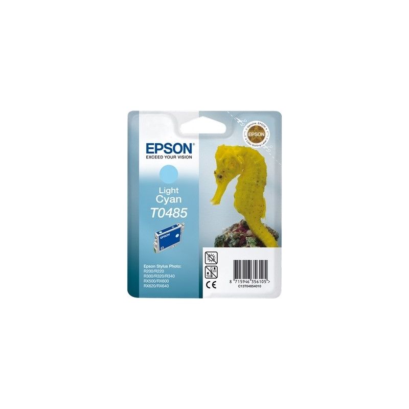 Epson T0485 - C13T04854010 original inkjet cartridge - Light Cyan