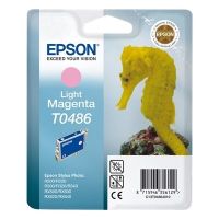 Epson T0486 - Cartucho de inyección de tinta original C13T04864010 - Magenta claro
