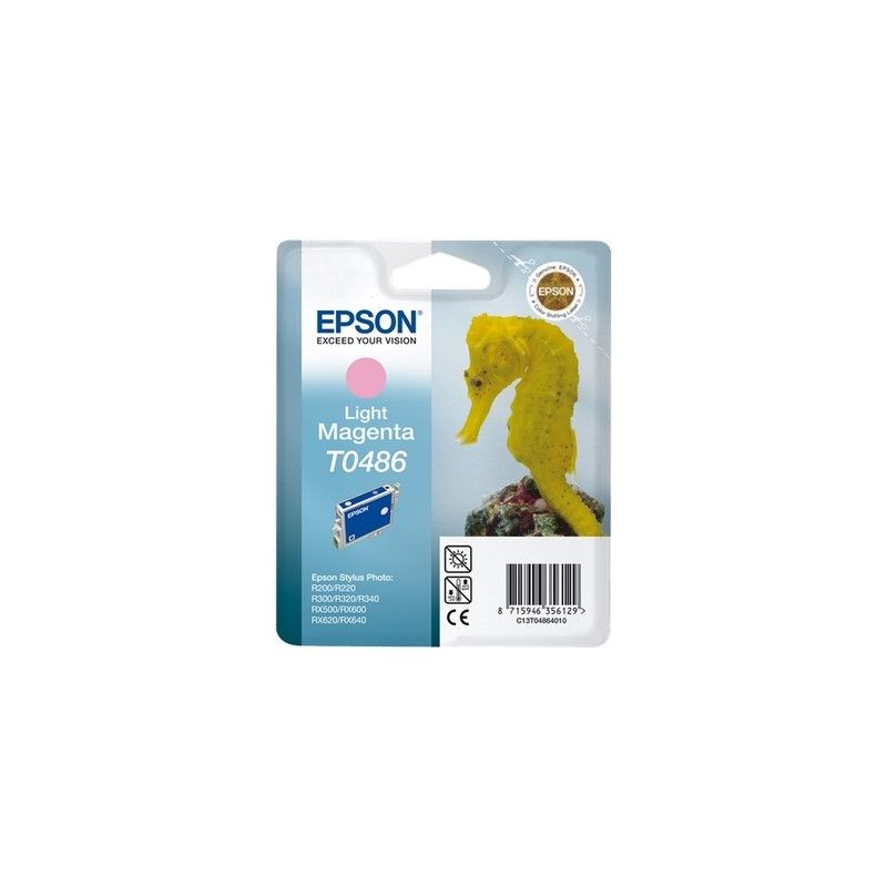 Epson T0486 - C13T04864010 original inkjet cartridge - Light Magenta