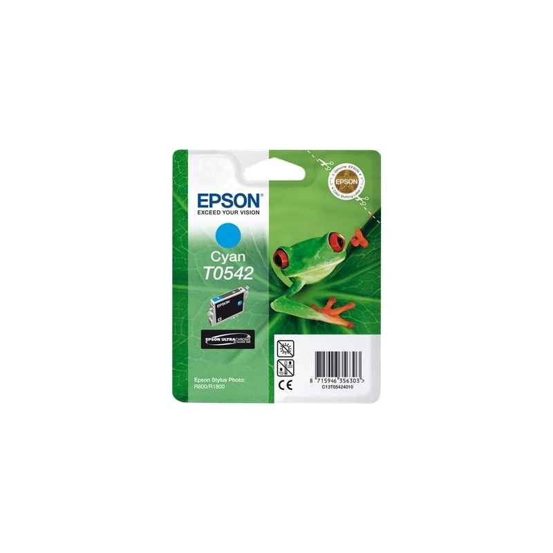 Epson T0542 - Cartucho de inyección de tinta original T054240 - Cian