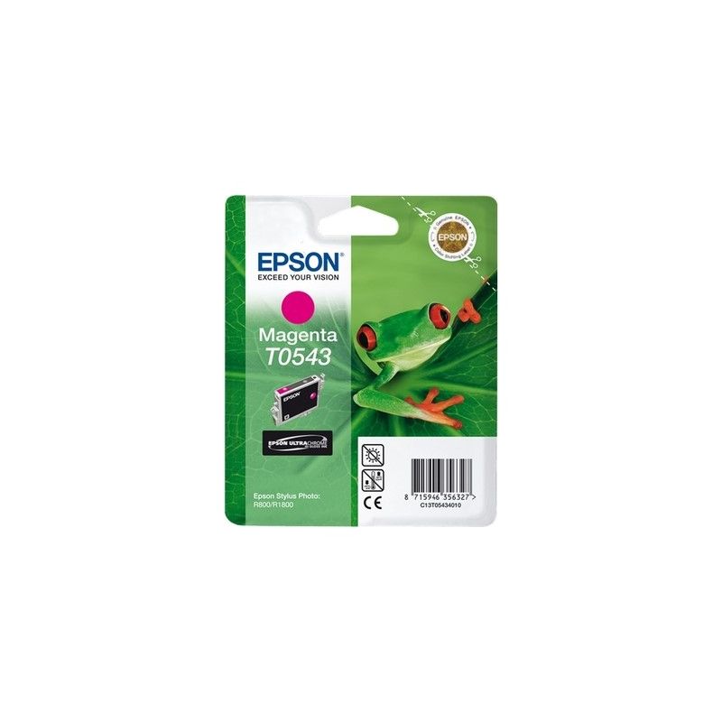 Epson T0543 - Cartucho de inyección de tinta original T054340 - Magenta