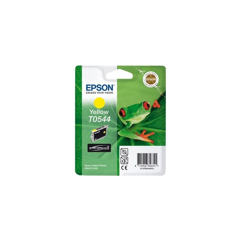 Epson T0544 - Cartucho de inyección de tinta original T054440 - Amarillo
