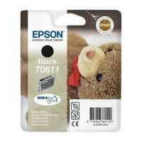 Epson T0611 - Cartucho de inyección de tinta original C13T06114010 - Negro