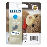 Epson T0612 - Cartucho de inyección de tinta original C13T06124010 - Cian