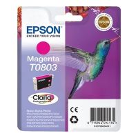 Epson T0803 - Cartucho de inyección de tinta original C13T08034011 - Magenta