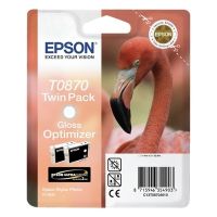 Epson T0870 - Cartucho de inyección de tinta original T087040 - Brillo