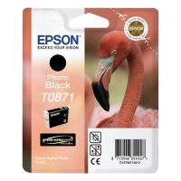 Epson T0871 - Cartucho de inyección de tinta original T087140 - Negro foto