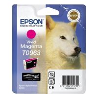 Epson T0963 - Cartucho de inyección de tinta original T0963 - Loup - Magenta