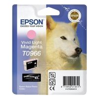 Epson T0966 - Cartucho de inyección de tinta original T0966 - Loup - Magenta claro