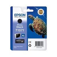 Epson T1571 - Cartucho de inyección de tinta original T157140 - Negro