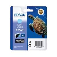 Epson T1575 - Cartucho de inyección de tinta original T157540 - Cian claro