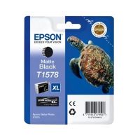 Epson T1578 - Cartucho de inyección de tinta original T157840 - Negro mate