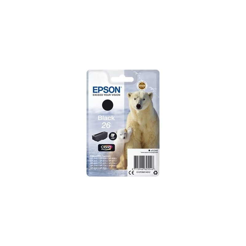 Epson T2601 - cartuccia a getto d’inchiostro originale T260140 - Nero
