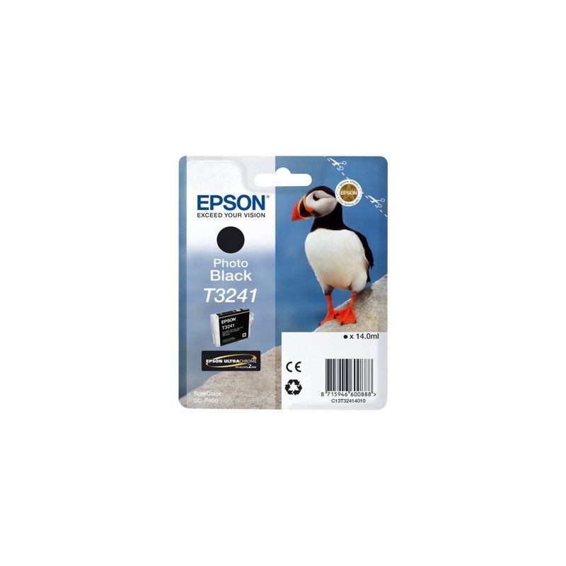 Epson T3241 - Original-Tintenstrahlpatrone T324140 - Black