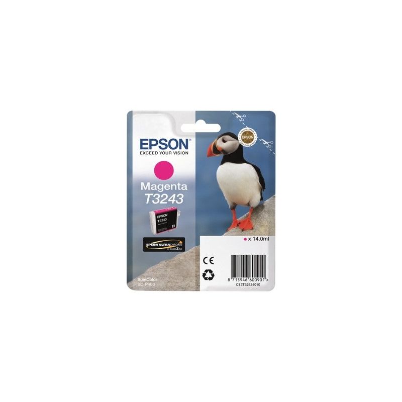 Epson T3243 - cartouche jet d'encre originale T324340 - Magenta