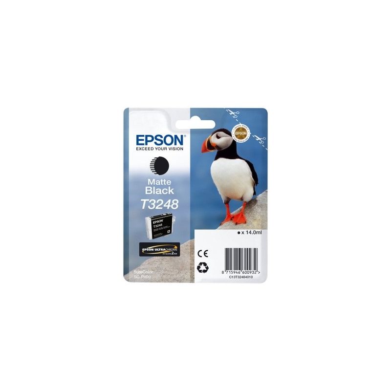 Epson T3248 - cartouche jet d'encre originale T324840 - Matt Black