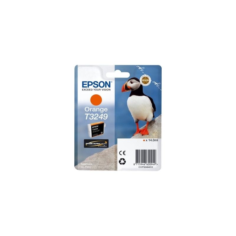 Epson T3249 - cartouche jet d'encre originale T324940 - Orange