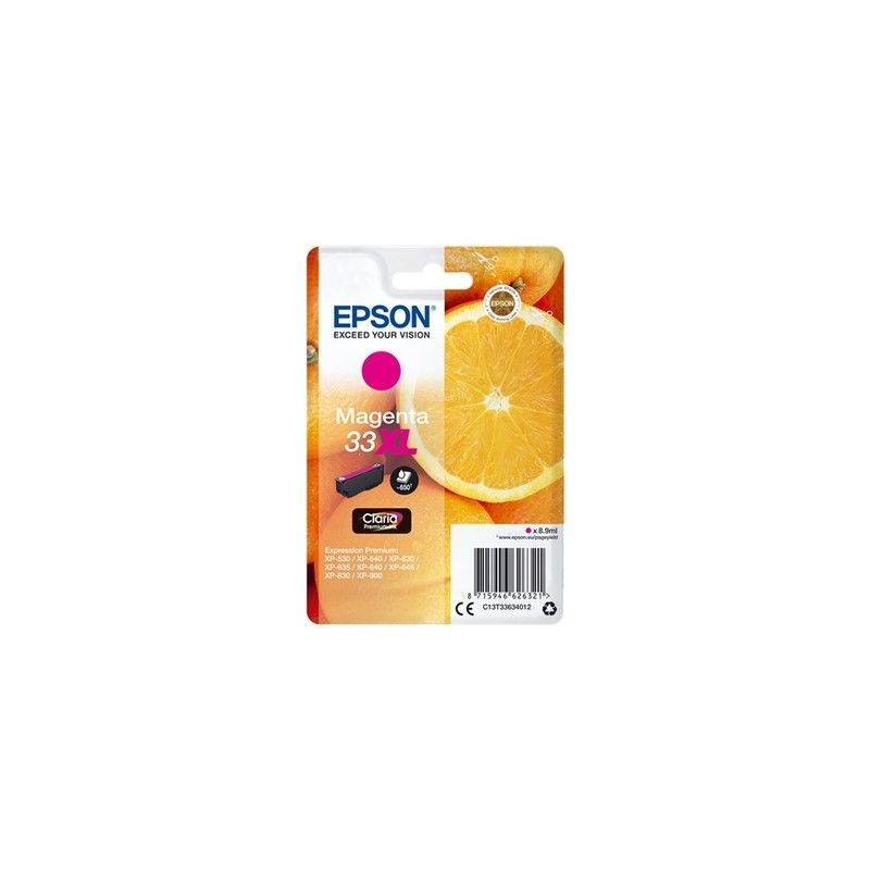 Epson 33XL - C13T33634012 original inkjet cartridge - Magenta