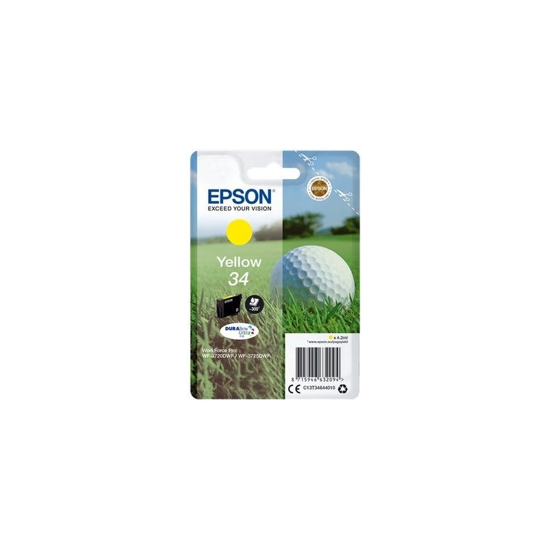 Epson T3464 - Original-Tintenstrahlpatrone T346440 - Yellow