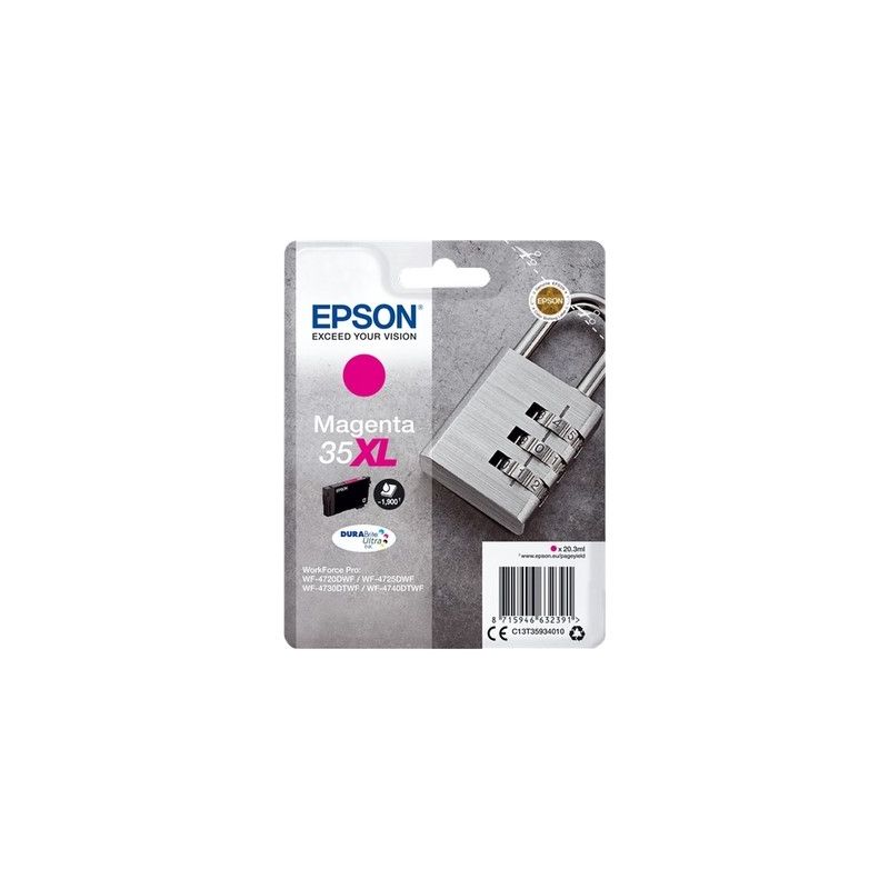 Epson T3593 - Cartucho de inyección de tinta original T35934010 - Magenta