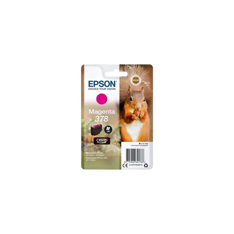 Epson T3783 - Original-Tintenstrahlpatrone T37834010 - Magenta