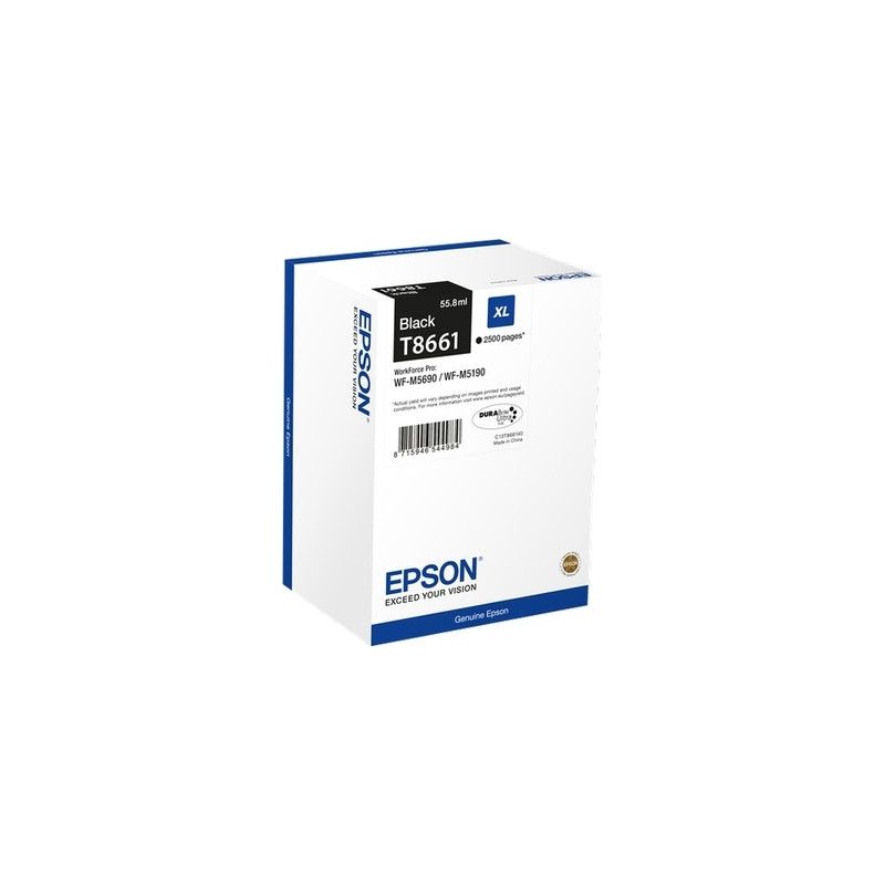 Epson T8661 - cartuccia di inchiostro originale T866140 - Nero