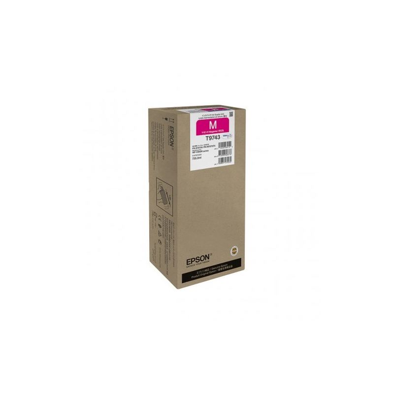 Epson T9743 - Cartucho de inyección de tinta original C13T974300 - Magenta