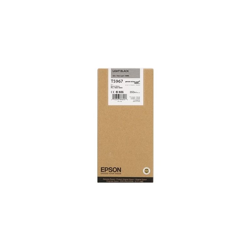 Epson T5967 - cartuccia a getto d’inchiostro originale T596700 - Grigio