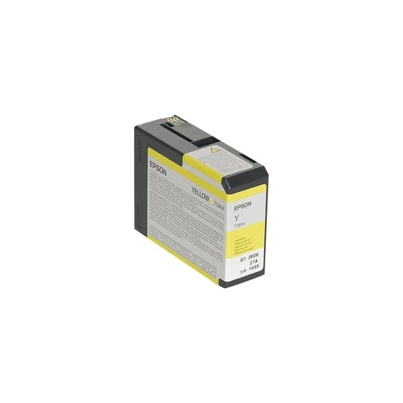 Epson T5804 - Original Tintenpatrone T580400 - Yellow