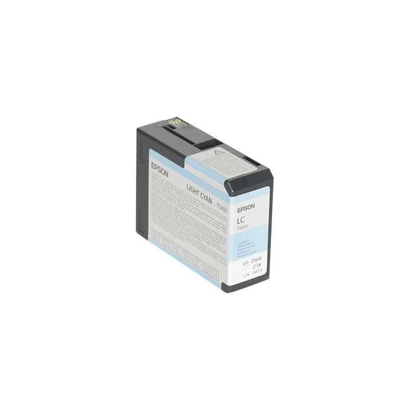 Epson T5805 - Cartucho de tinta original T580500 - Cian claro