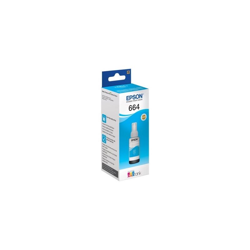 Epson T6642 - Cartucho de tinta original T664240 - Cian