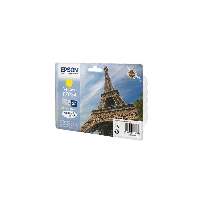 Epson T7024 - cartuccia di inchiostro originale T702440 - Giallo