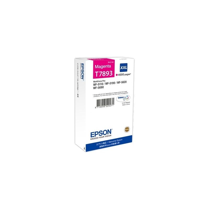 Epson T7893 - cartouche d'encre original T789340 - Magenta