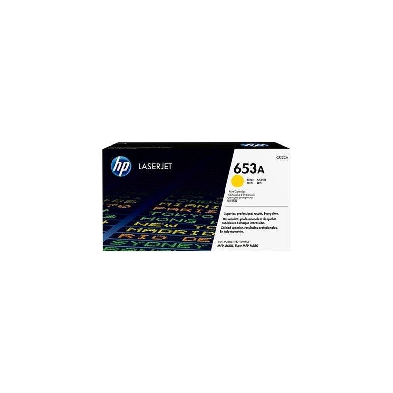 Hp 653A - CF322A, 653A Original Toner - Yellow