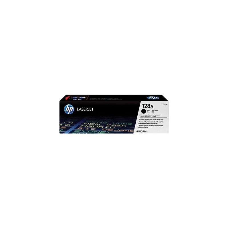 Hp 128A - CE320A, 128A Original Toner - Black