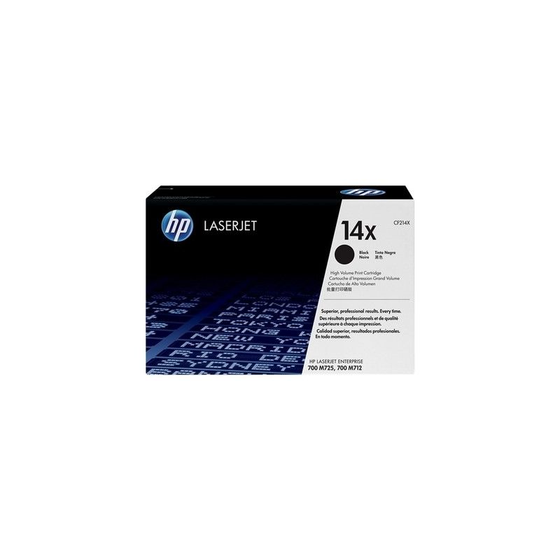 Hp 14X - Original Toner CF214X, 14X - Black